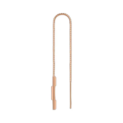 Gucci Link to Love chain earrings with 'Gucci' bar
