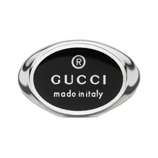Trademark oval ring