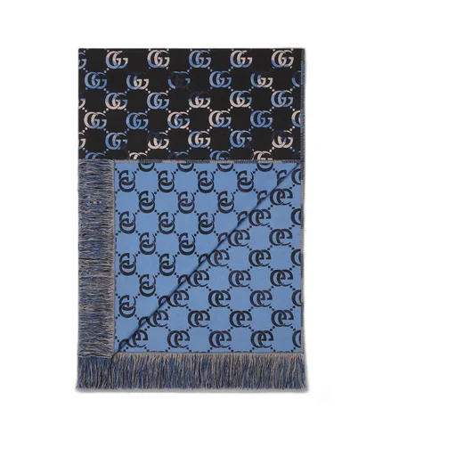 Ombré GG wool blanket