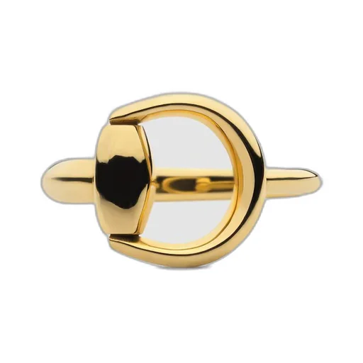 18k Horsebit ring