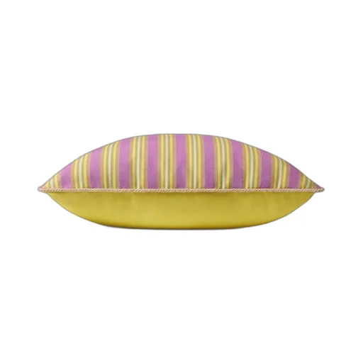 Large striped cushion with Gucci