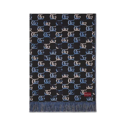 Ombré GG wool blanket
