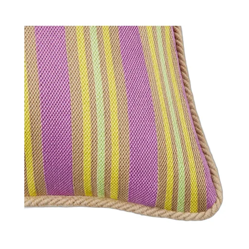Large striped cushion with Gucci