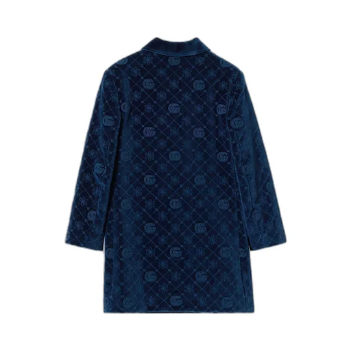 Children's cotton velvet coat