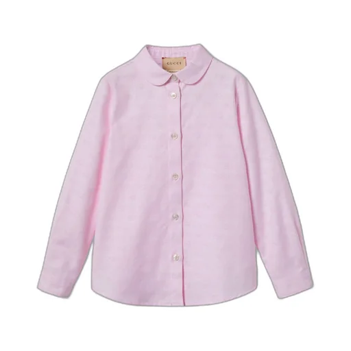 Children's GG Oxford cotton shirt