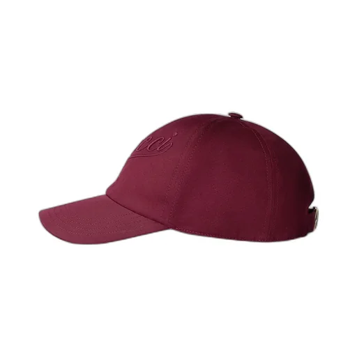 Cotton baseball hat with embroidery