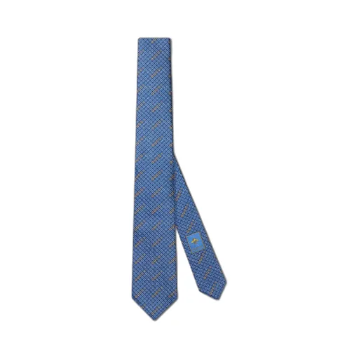 Gucci silk jacquard tie