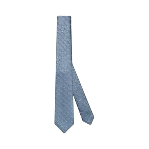 Gucci logo silk jacquard tie