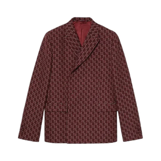GG wool with optical effect jacket