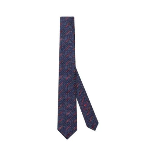 Gucci silk jacquard tie
