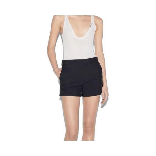 Techno gabardine shorts