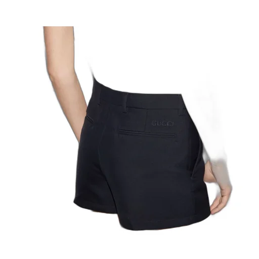 Techno gabardine shorts