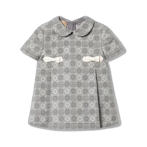 Baby Double G cotton dress