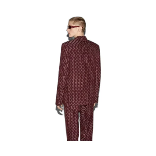GG wool with optical effect jacket