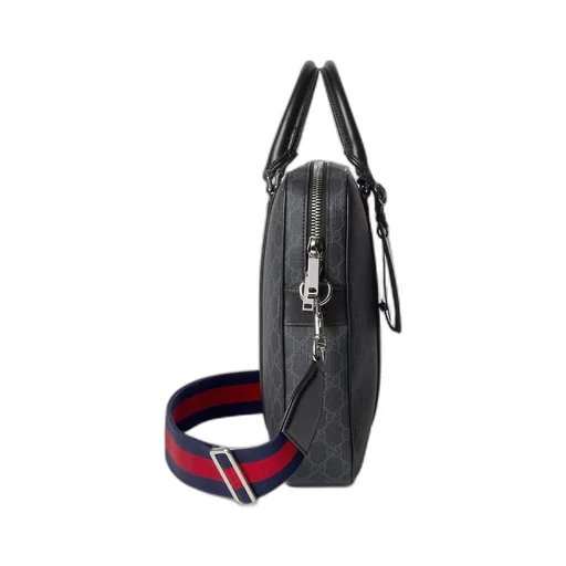 GG briefcase with shoulder strap