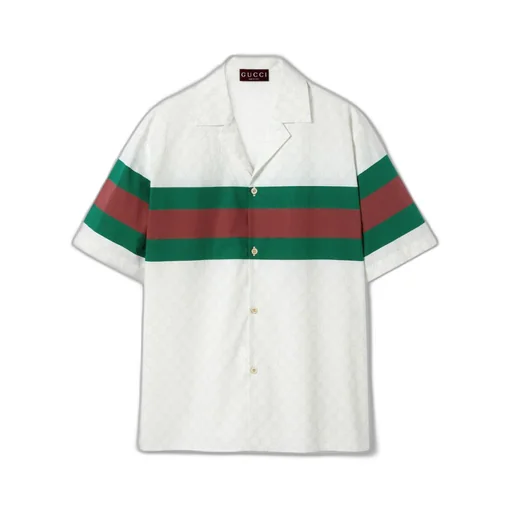 GG cotton shirt with Web
