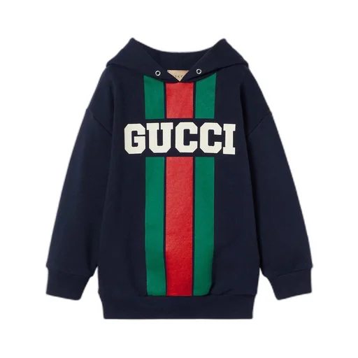 Children's cotton hooded sweatshirt