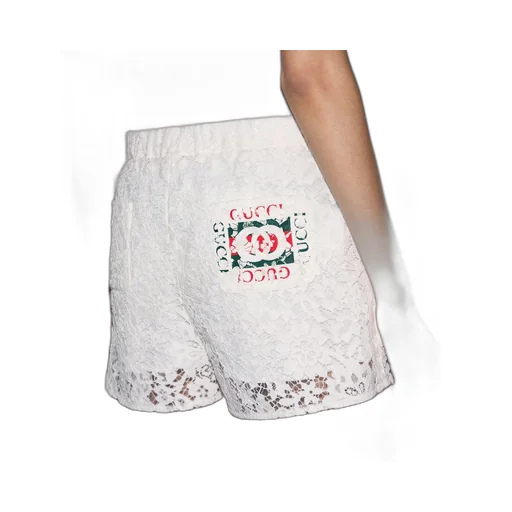 Gucci floral lace short