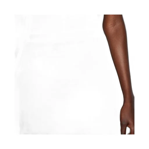 GG cotton gabardine skirt