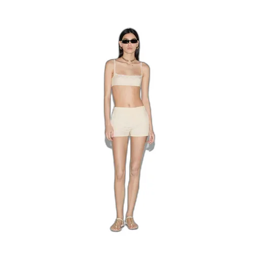 GG cotton gabardine shorts