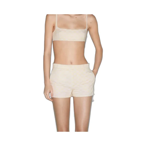 GG cotton gabardine shorts