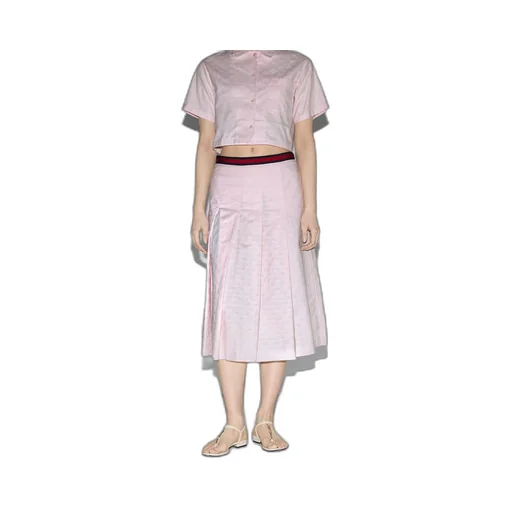 GG Supreme Oxford cotton skirt