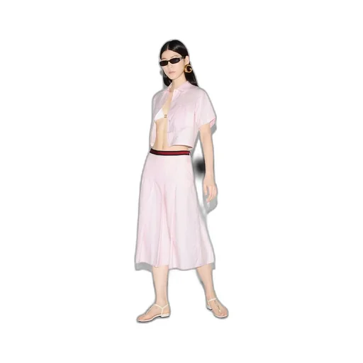 GG Supreme Oxford cotton skirt