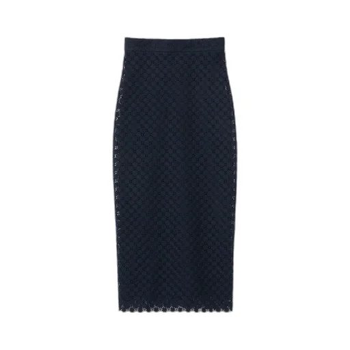 Double G flower lace skirt