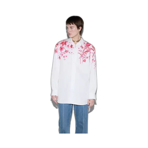 Cotton poplin shirt
