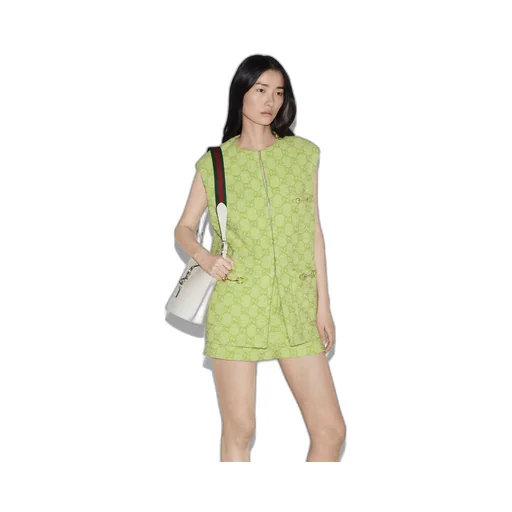 GG bouclé cotton short