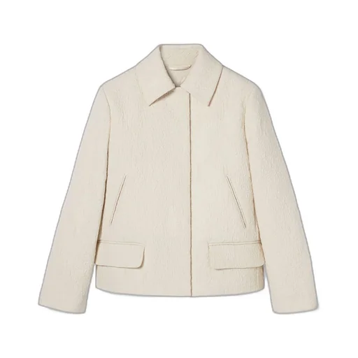 Textured cotton jacket