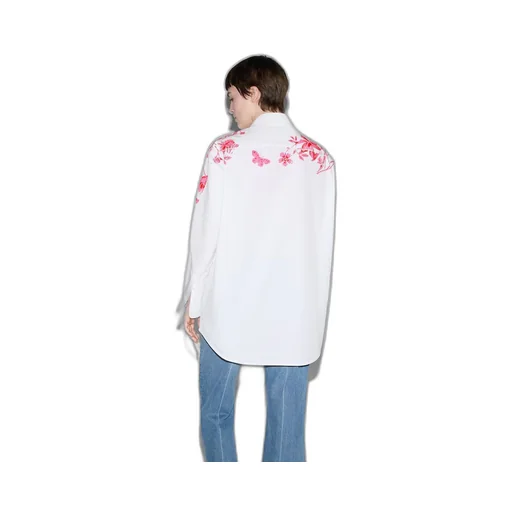 Cotton poplin shirt