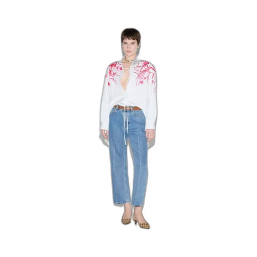 Cotton poplin shirt