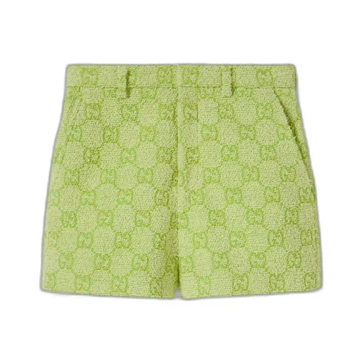 GG bouclé cotton short