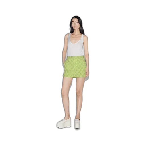 GG bouclé cotton short