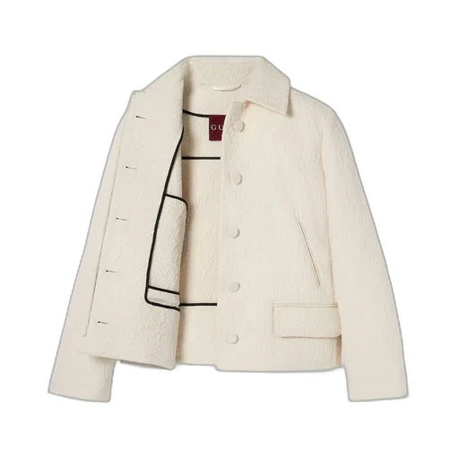 Textured cotton jacket