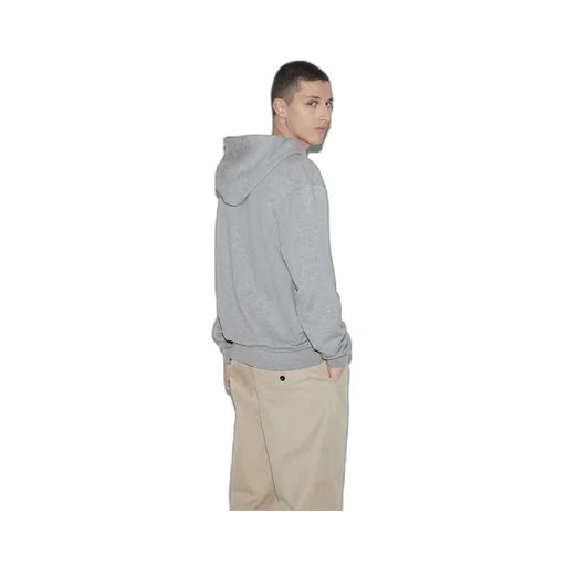 Cotton jersey hooded sweatshirt