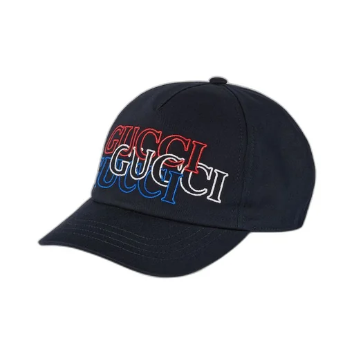 Baseball hat with Gucci embroidery
