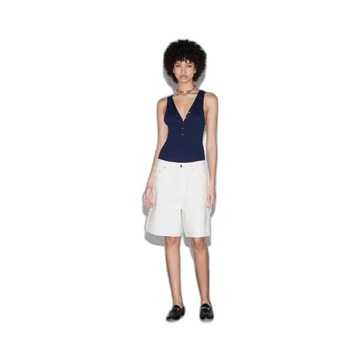 Bermuda GG jacquard denim shorts