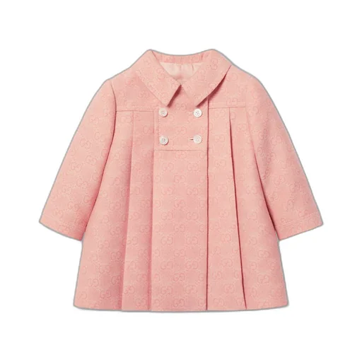 Baby GG wool flannel coat