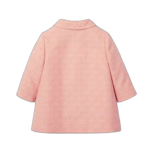 Baby GG wool flannel coat