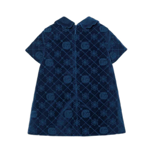 Baby cotton velvet dress