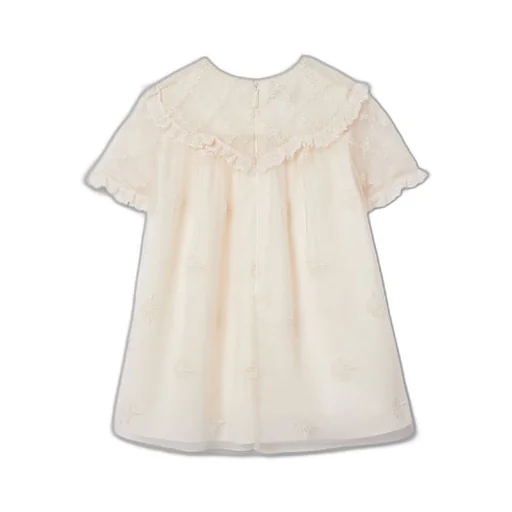 Baby embroidered tulle dress