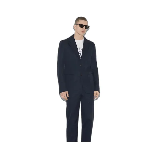 Cotton poplin suit with Web
