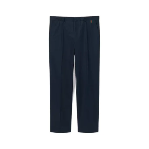 Cotton poplin suit with Web