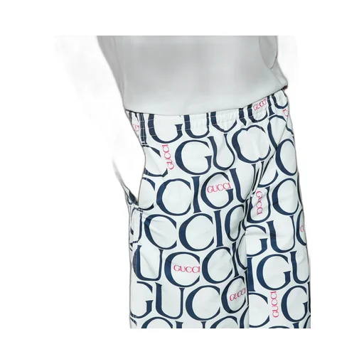 Maxi Gucci print fabric short
