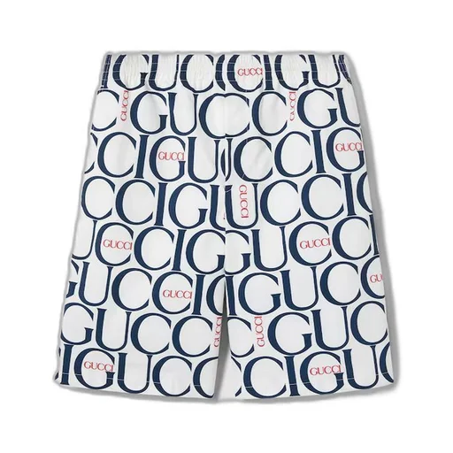 Maxi Gucci print fabric short