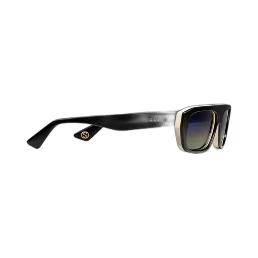 Rectangular frame sunglasses