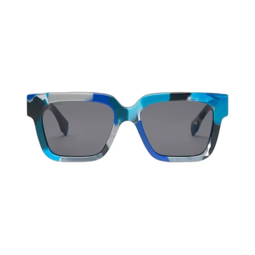 Square-frame sunglasses