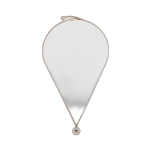 Gucci Interlocking 18k diamond necklace